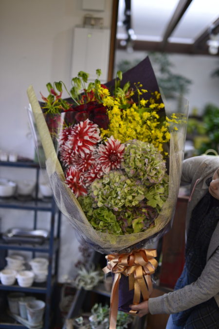 お祝い　花束　20000円（税別）