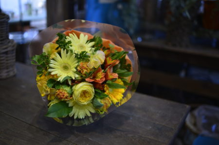 退職　花束　5000円（税別）