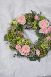 ウエディング　メイン装花