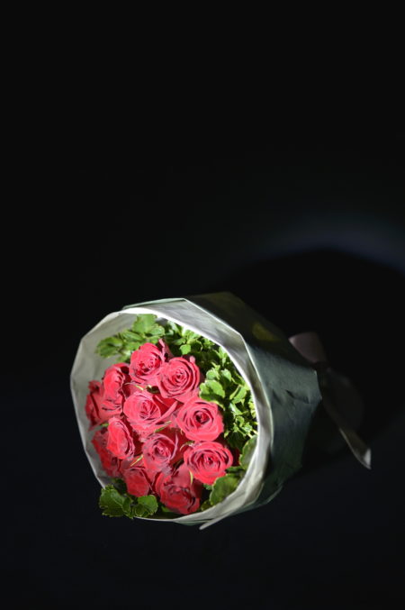 ダーズンローズブーケ