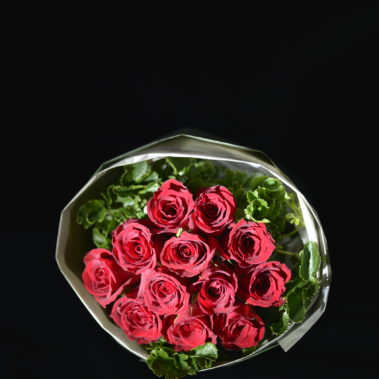 ダーズンローズブーケ