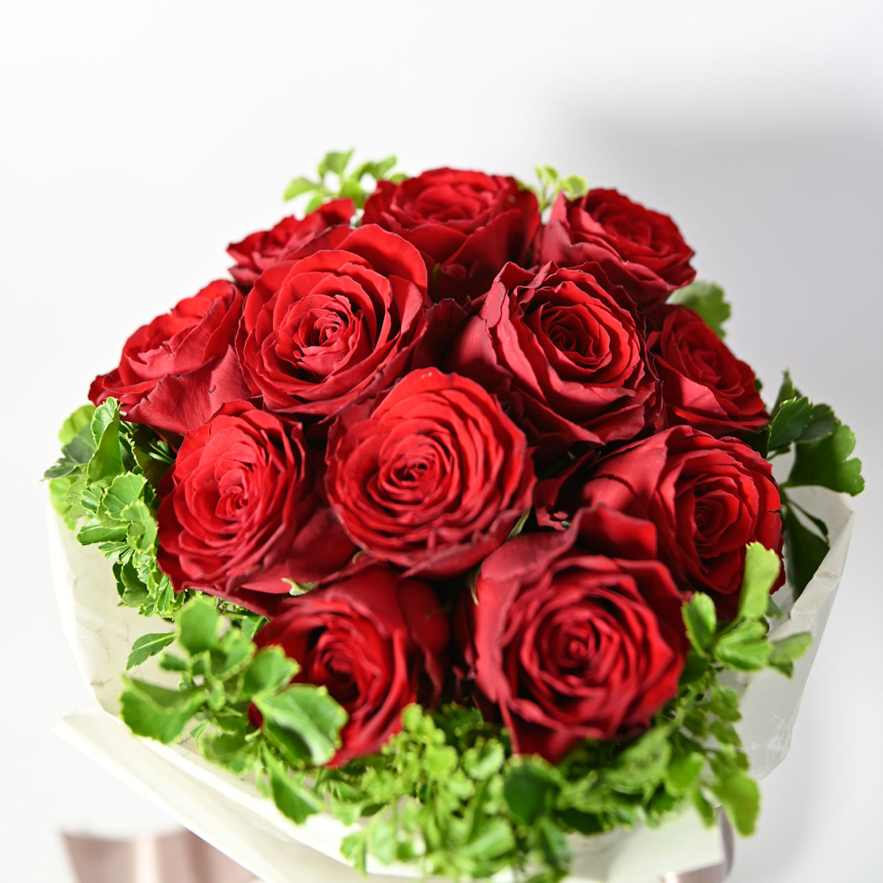 ダーズンローズブーケ 季節の花 花心 Kashin ダーズンローズブーケ 季節の花 花心 Kashin