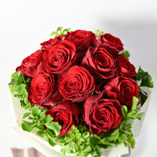 ダーズンローズブーケ