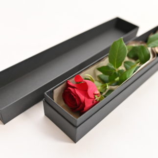 One Rose Box Flower