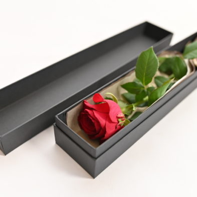 One Rose Box Flower