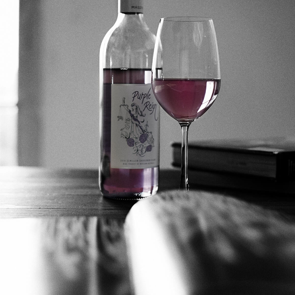 Flower & PurpleWine