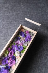 お酒と花　プリザーブドフラワー
